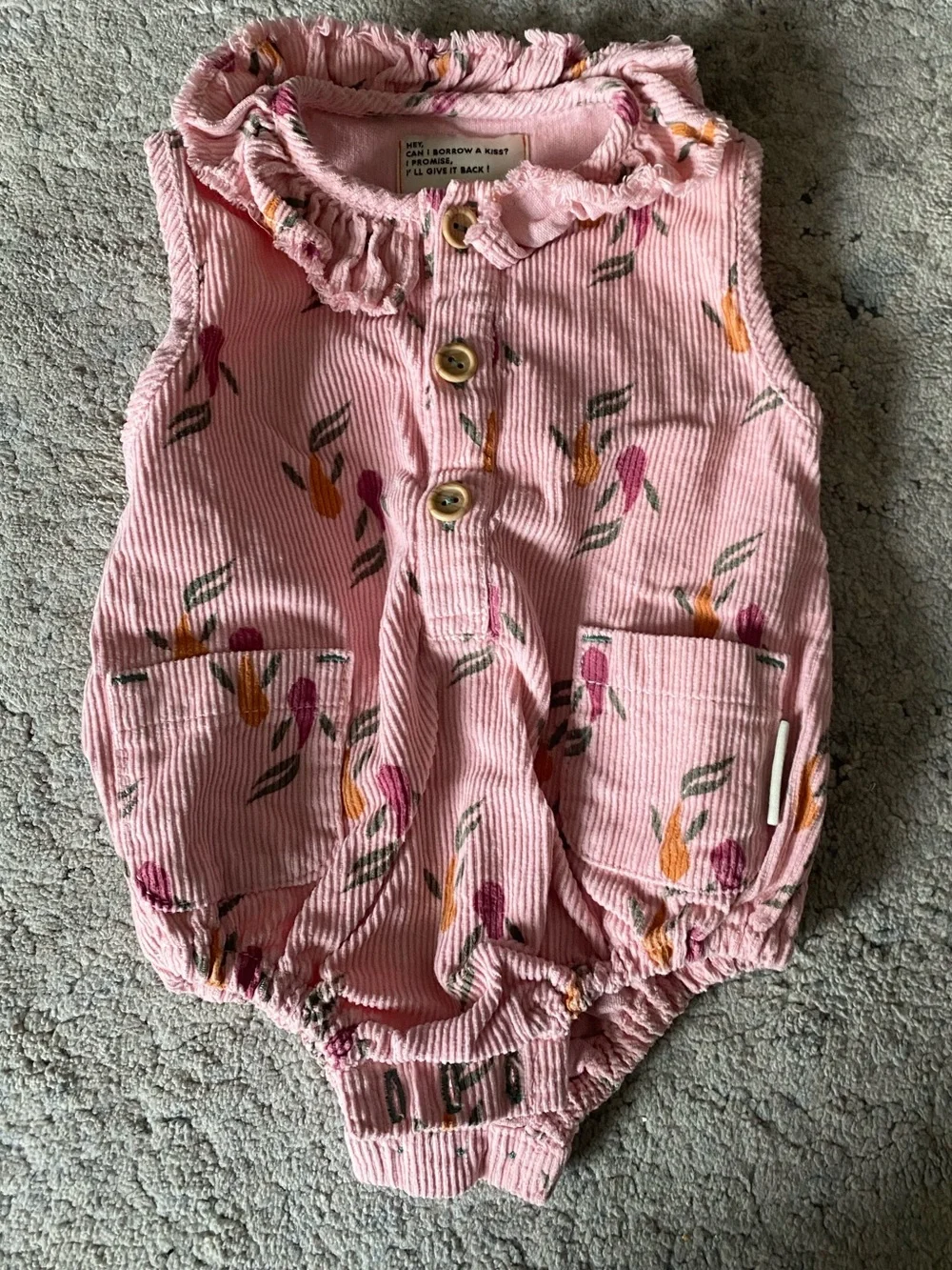 Piupiuchick   Romper Sz 6M